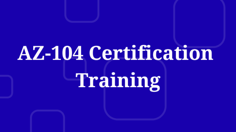 AZ-104 certification training participants working on Azure administration tasks